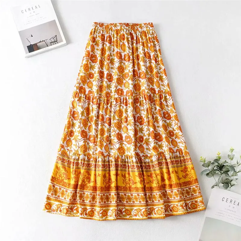 Hippie Chic Maxi Skirt