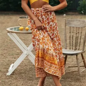 Hippie Chic Maxi Skirt