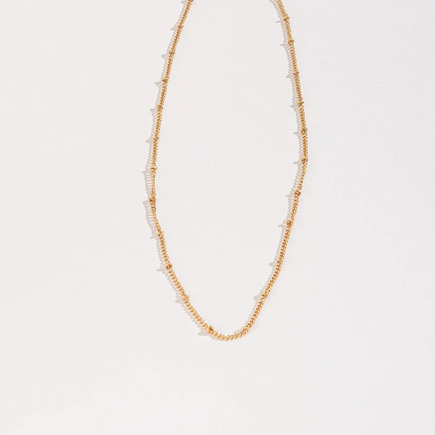 Howard's - Layer Me Bead Chain Necklace - Gold, 18 Inch