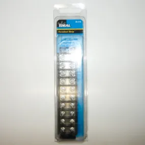 Ideal Industries 10-Pole 22-12 AWG Terminal Strip 89-410