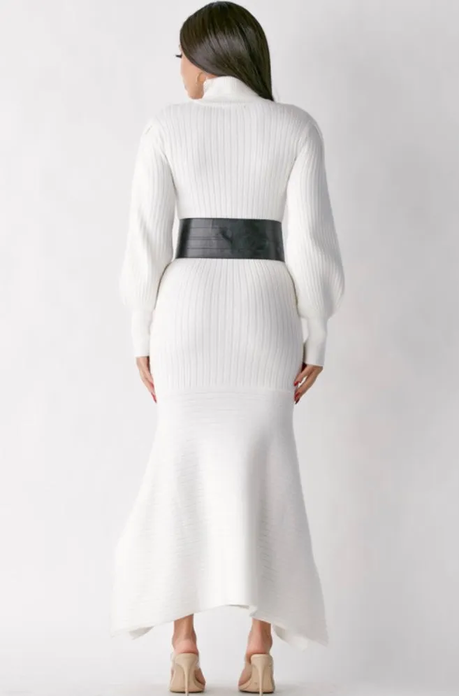 I'm Falling For You Maxi Dress - Ivory