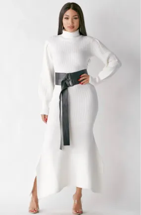 I'm Falling For You Maxi Dress - Ivory