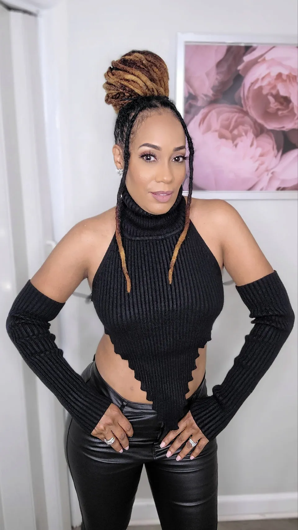 Jagged Edge Sweater | Black