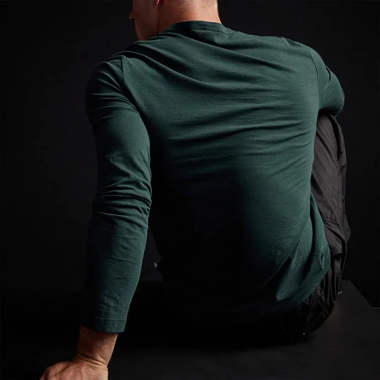 JAMES PERSE MENS LONG SLEEVE CREW TEE- 5 COLORS