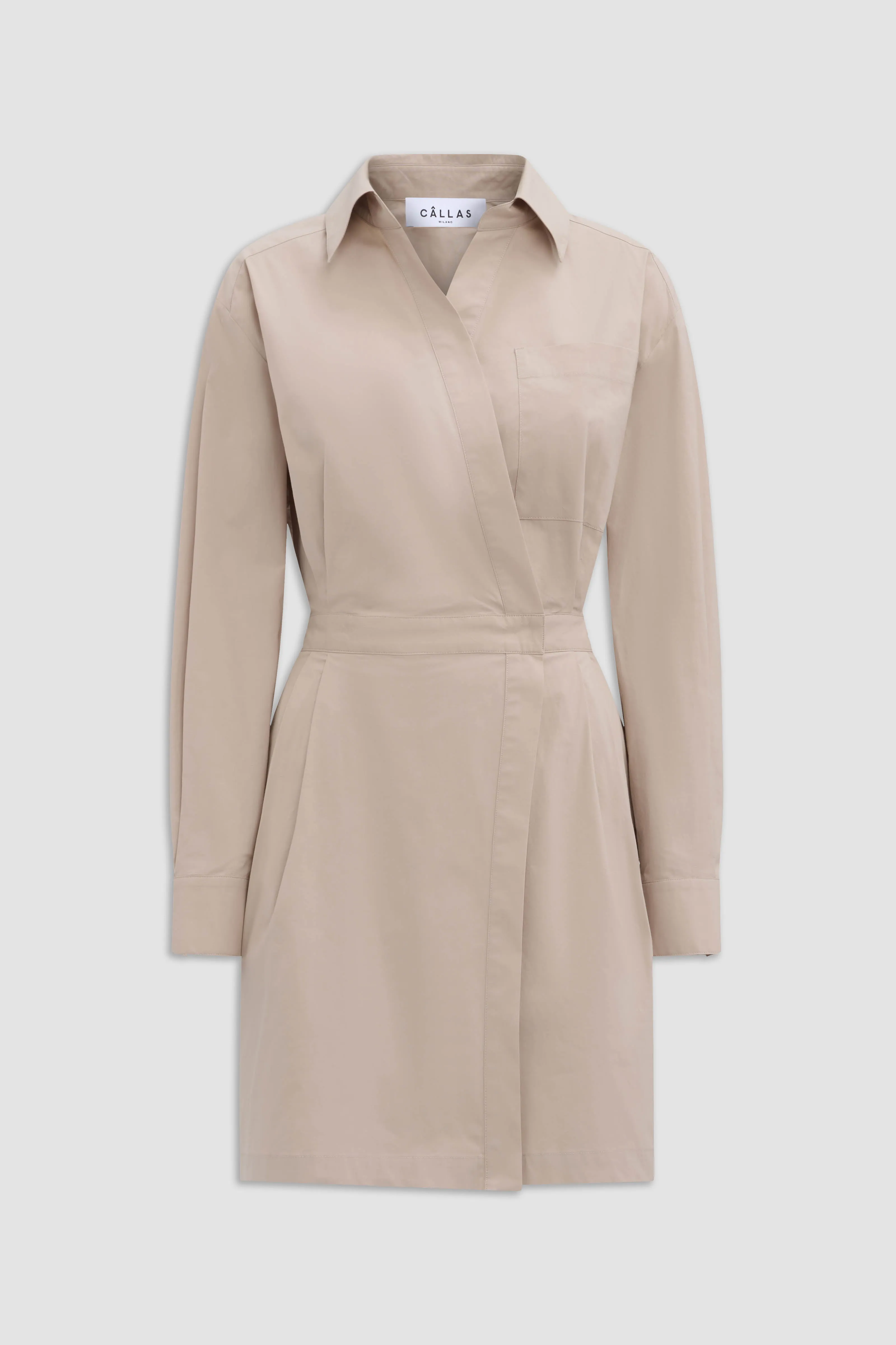 JAXINA Wrap dress Safari