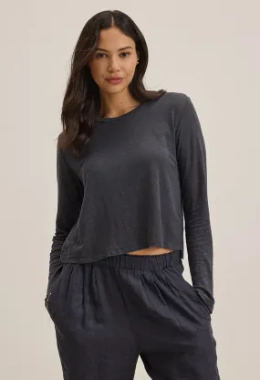 Kara Linen Knit Top