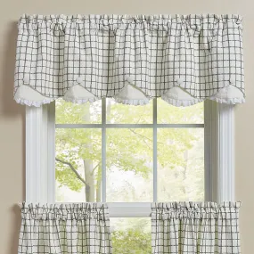 Kindred Lined Scallop Valance