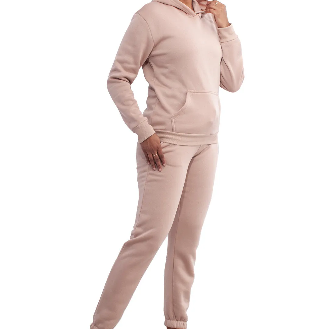 Ladies Camel Hoodie