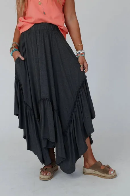 Logan Forever Beauty Maxi Skirt - Pale Sage