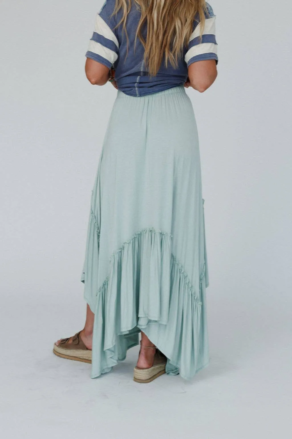 Logan Forever Beauty Maxi Skirt - Pale Sage