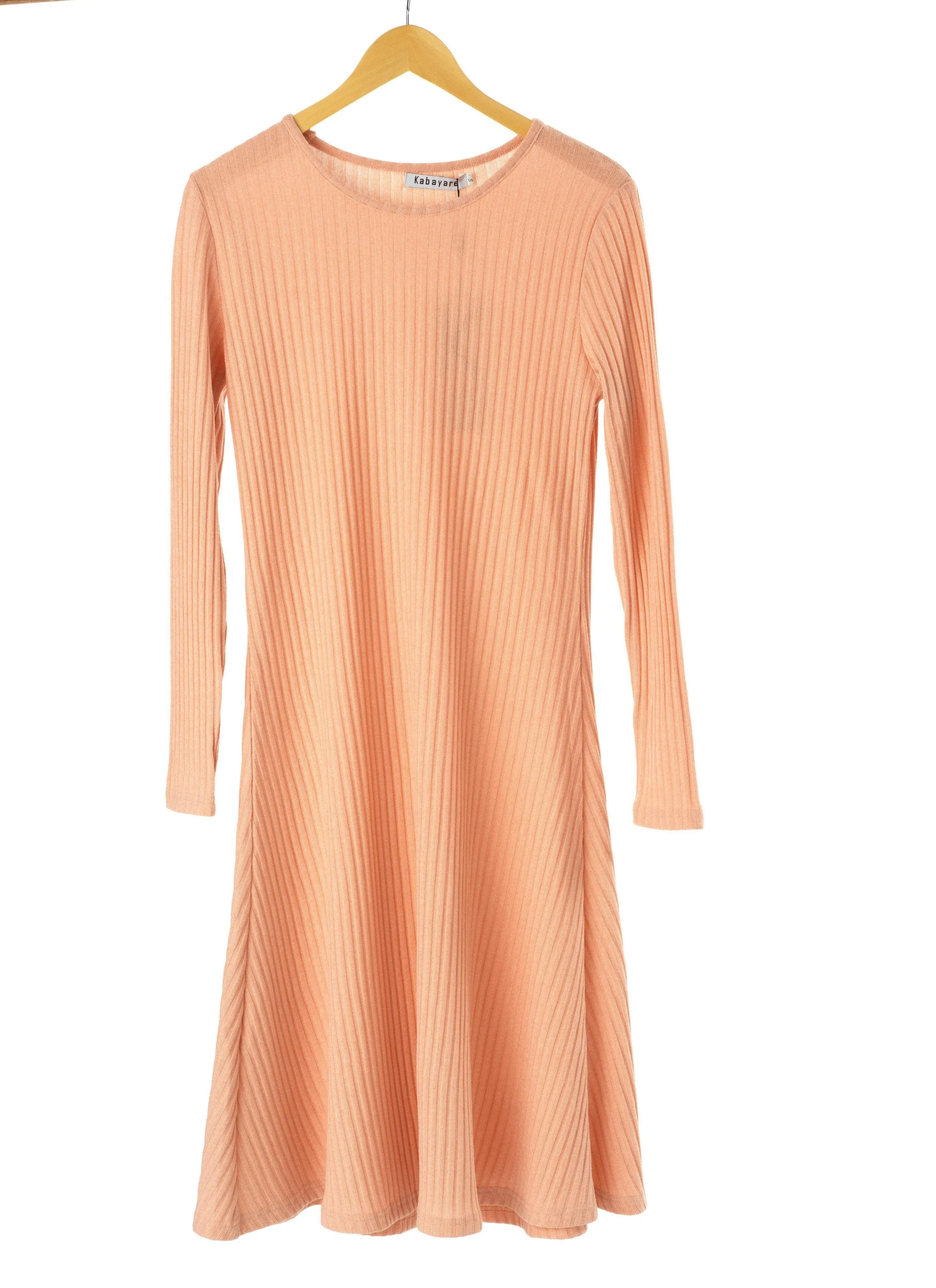 long sleeve Midi sweater dress