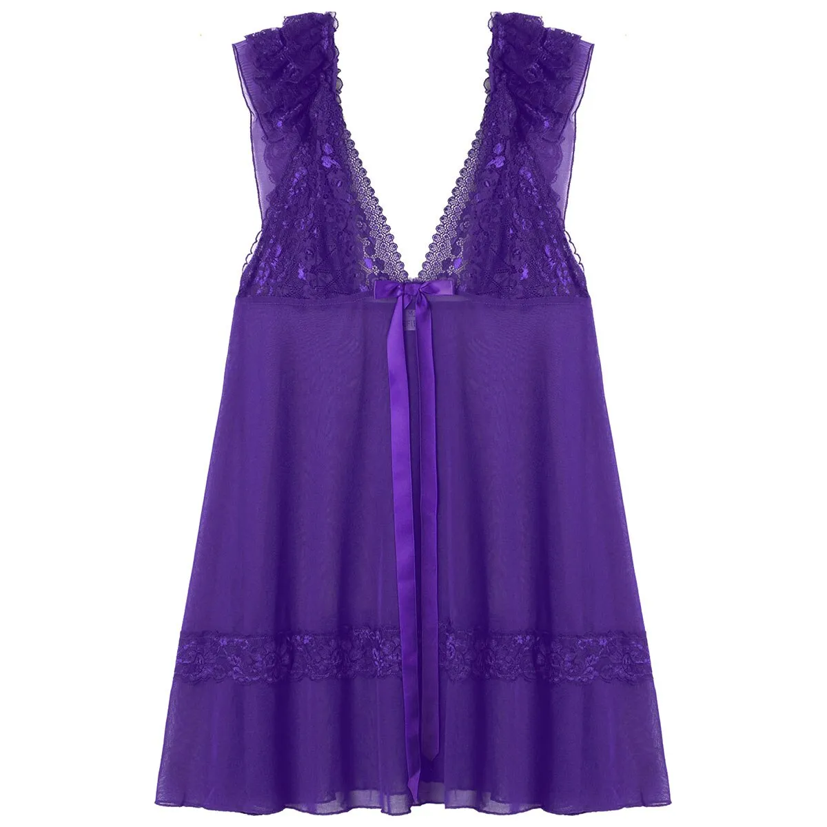 Low-cut Sissy Lingerie: Seductive Nightwear for Crossdressers