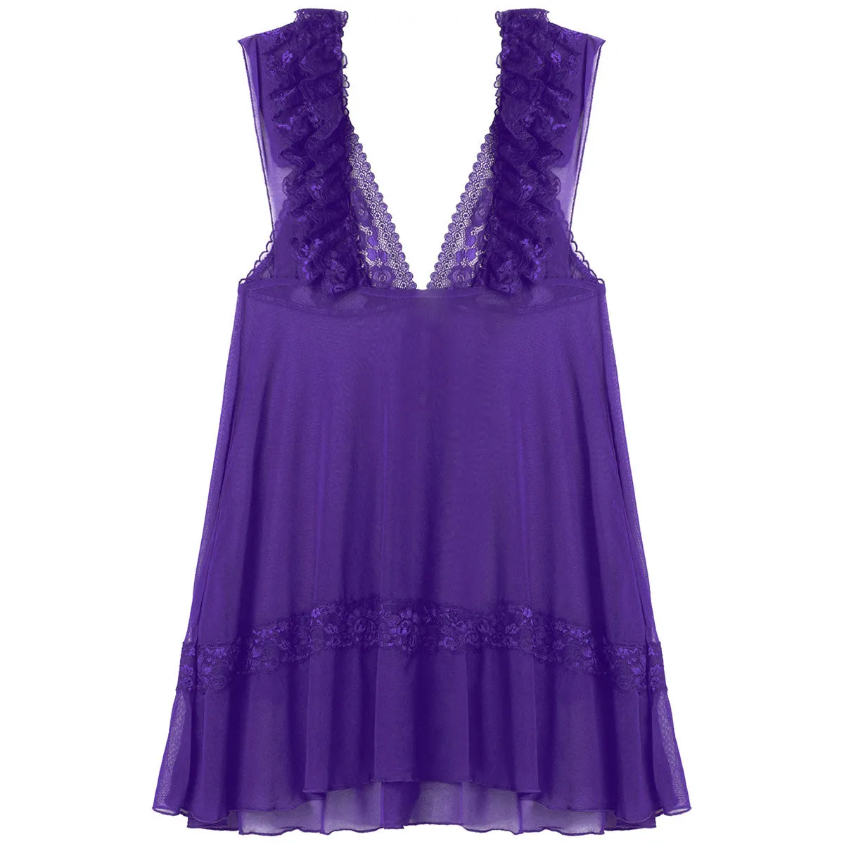Low-cut Sissy Lingerie: Seductive Nightwear for Crossdressers