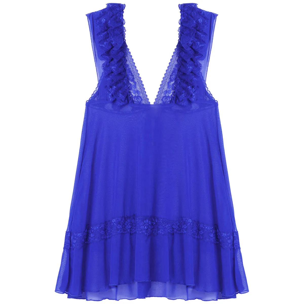 Low-cut Sissy Lingerie: Seductive Nightwear for Crossdressers