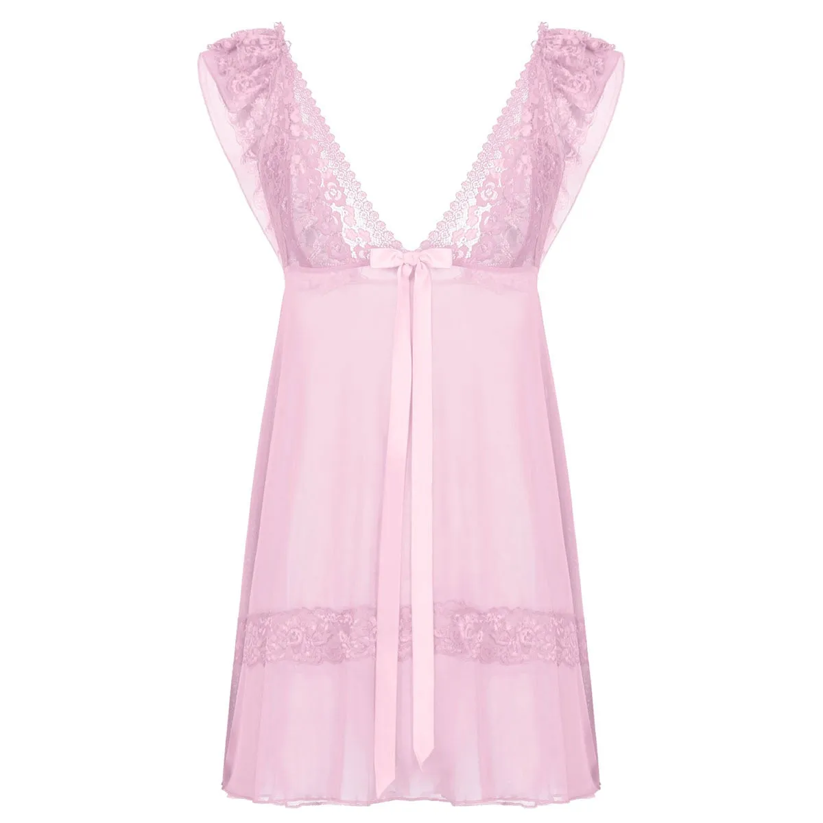 Low-cut Sissy Lingerie: Seductive Nightwear for Crossdressers