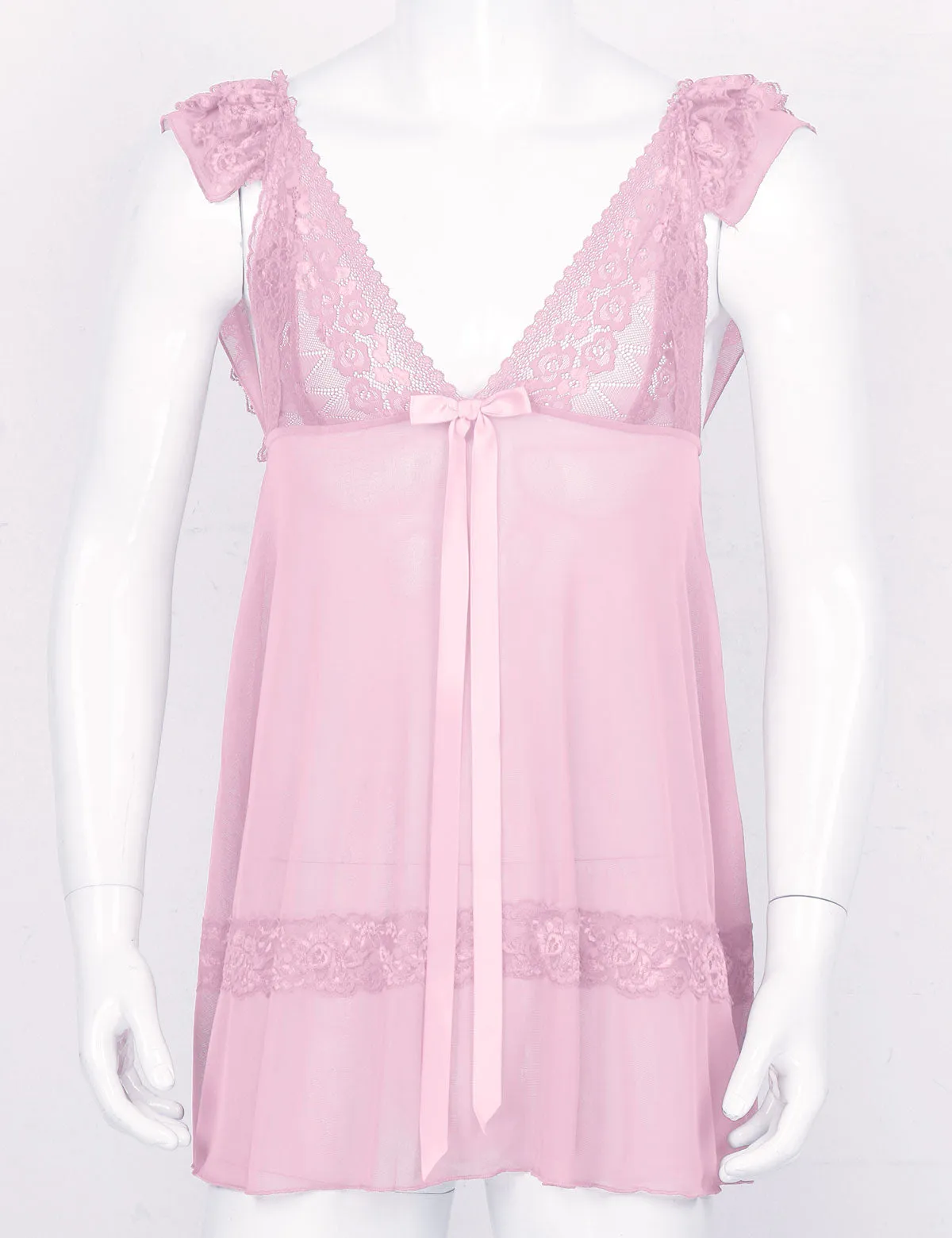 Low-cut Sissy Lingerie: Seductive Nightwear for Crossdressers