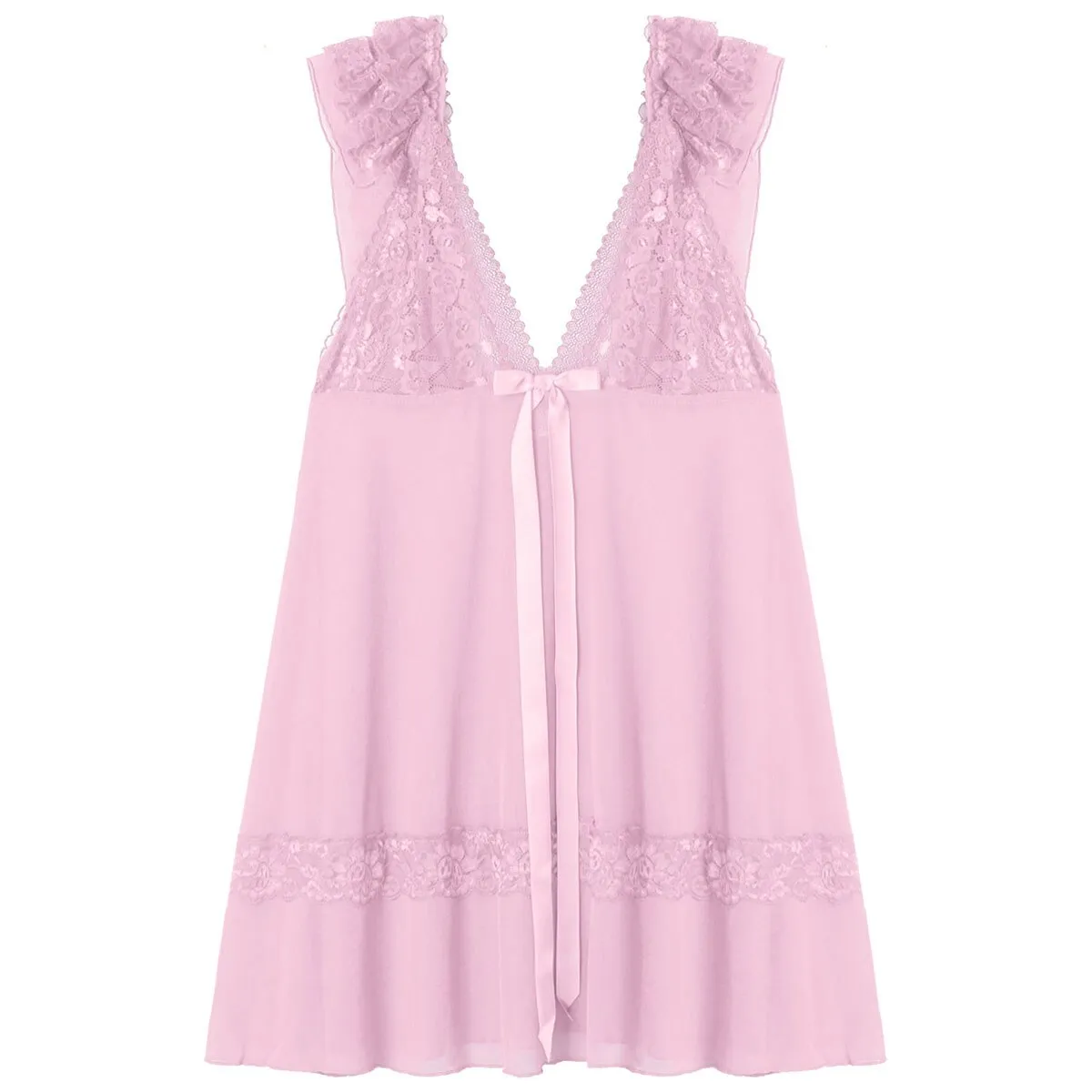 Low-cut Sissy Lingerie: Seductive Nightwear for Crossdressers