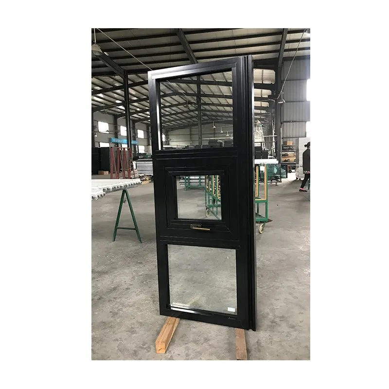 Lowest Price popular aluminum awning top hung windows new modern lowe insulating glass window