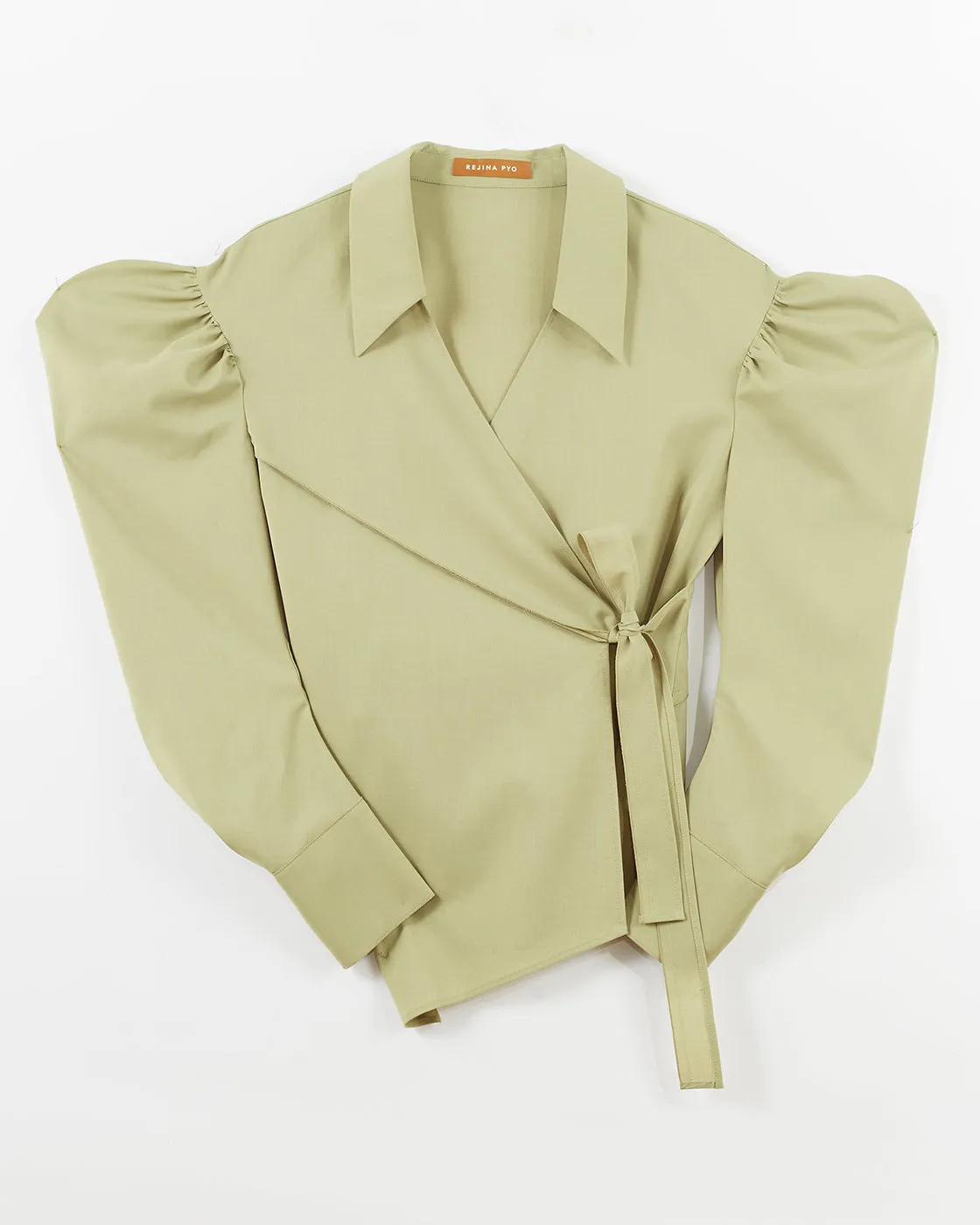 Lyra Top Tailored Suiting Sage