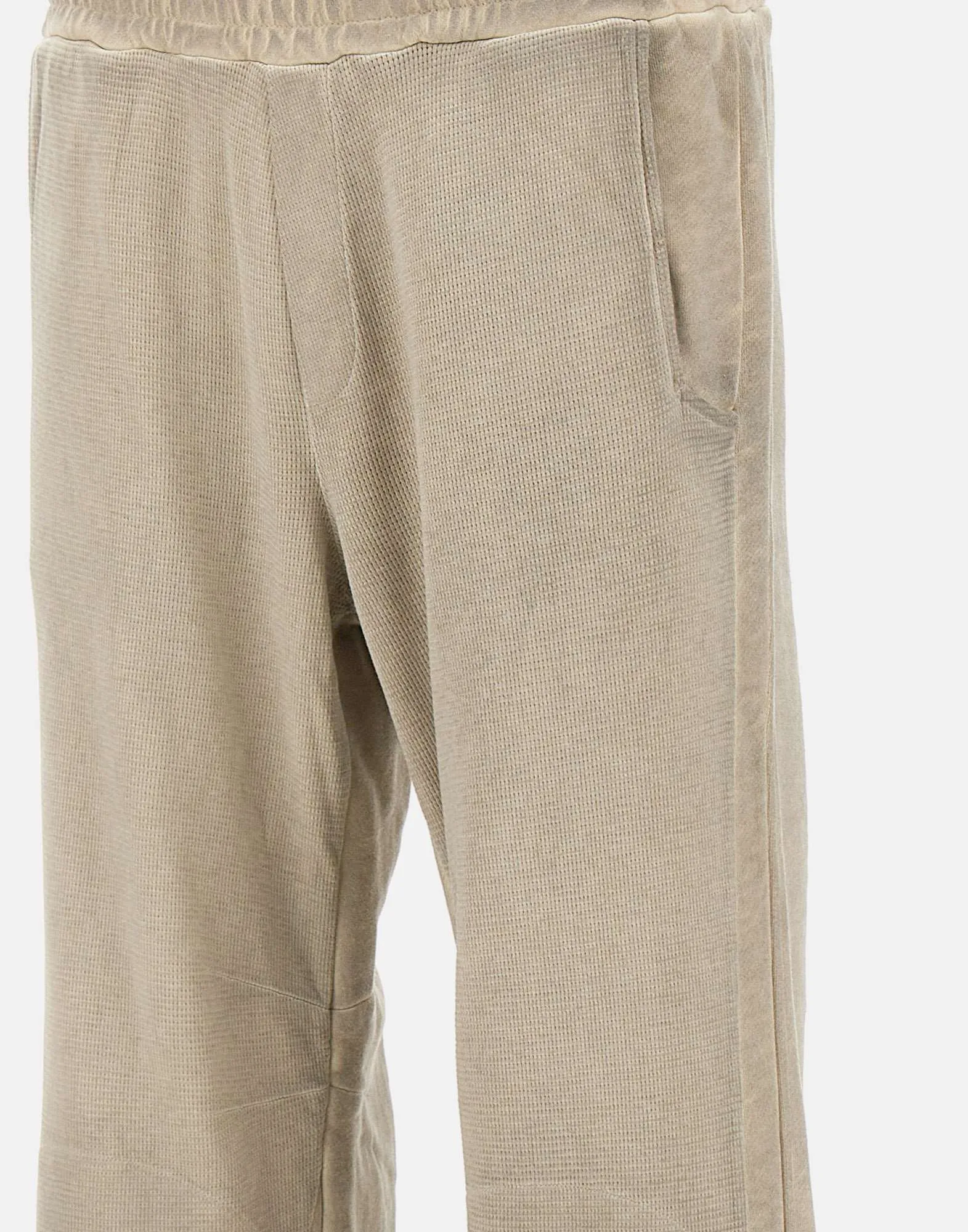 Men's Grey Cotton Jogger Pants