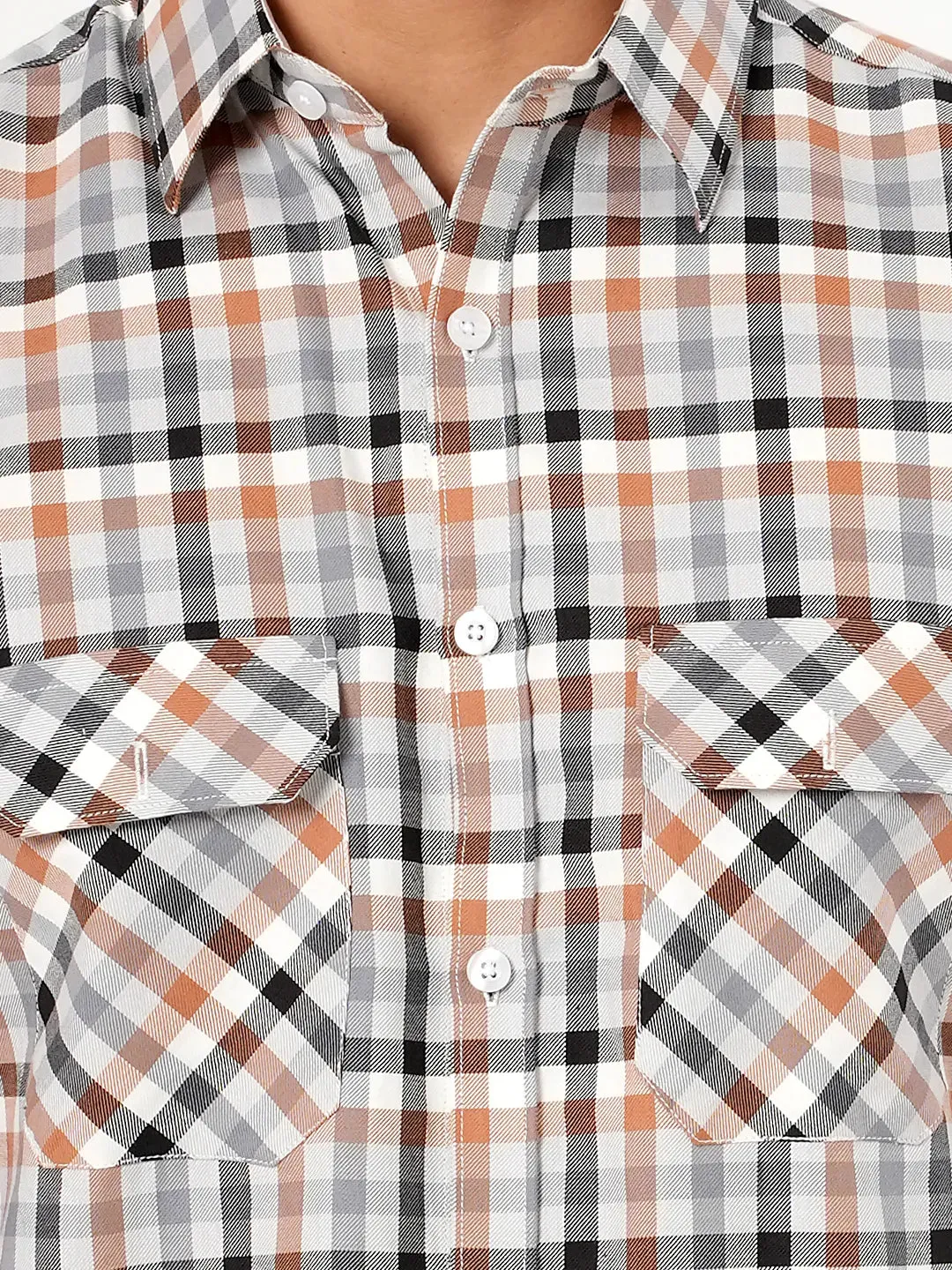 Men's Premium  Micro Plaid  Check