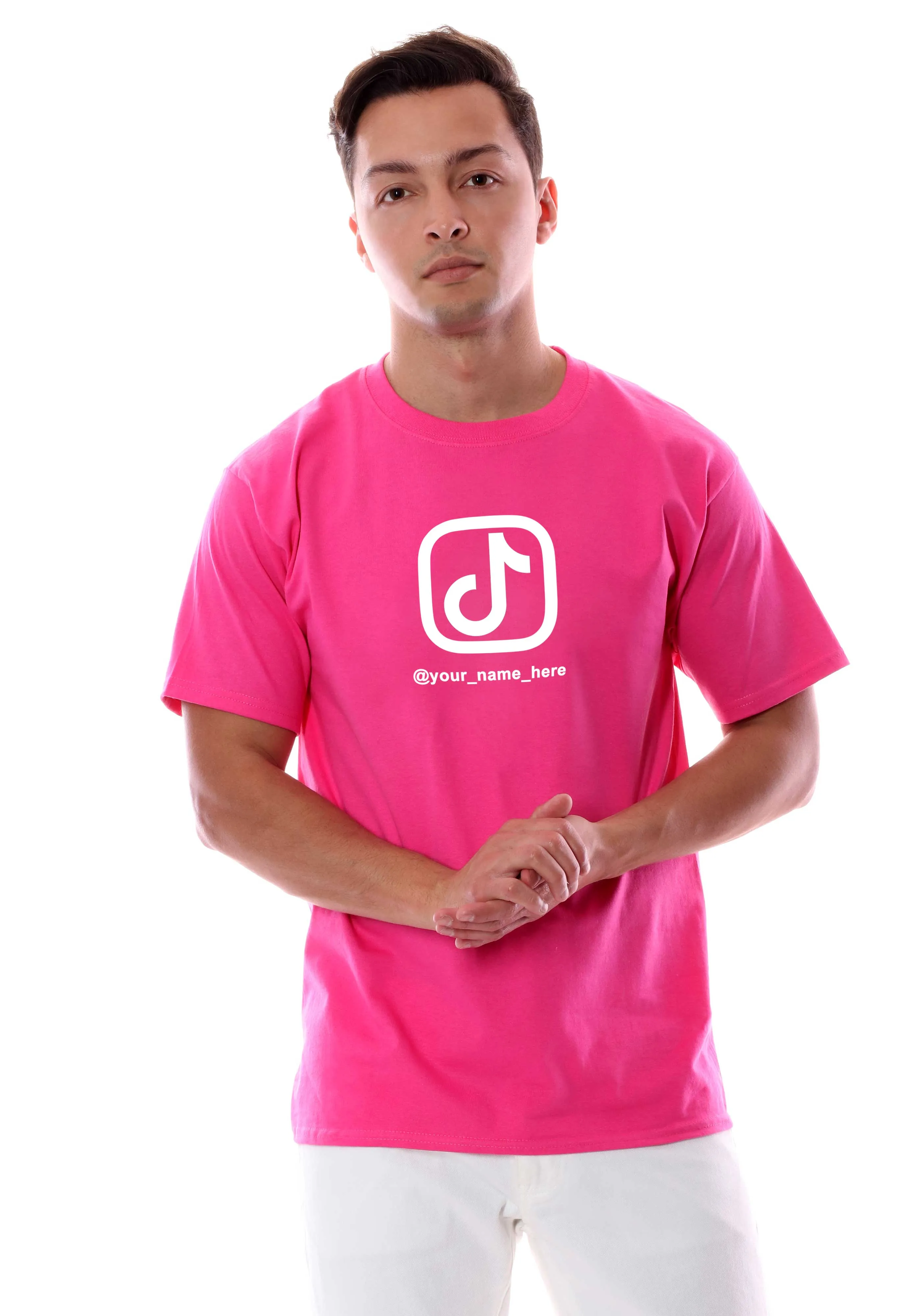 Men's Social Media Inspired Custom Graphic T-Shirt