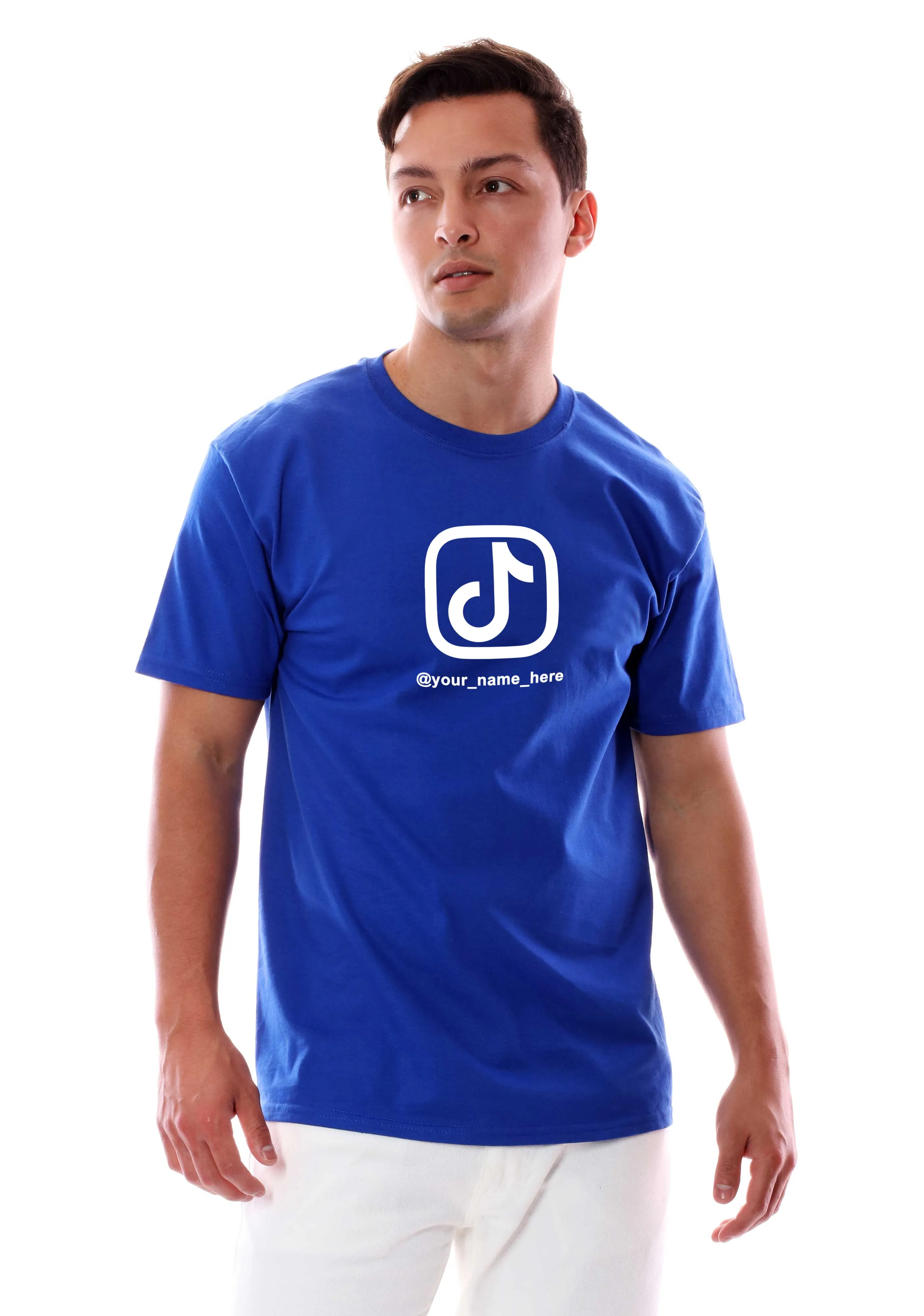 Men's Social Media Inspired Custom Graphic T-Shirt