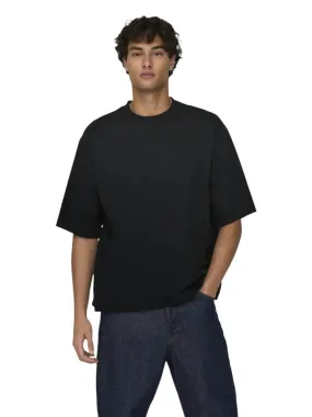 Millenium Oversized T-shirt Zwart