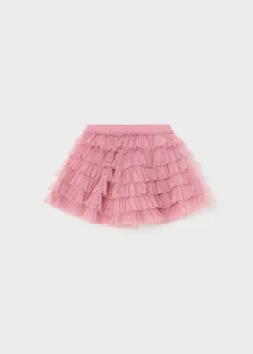 mini girl layered tutu skirt