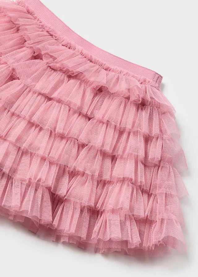 mini girl layered tutu skirt
