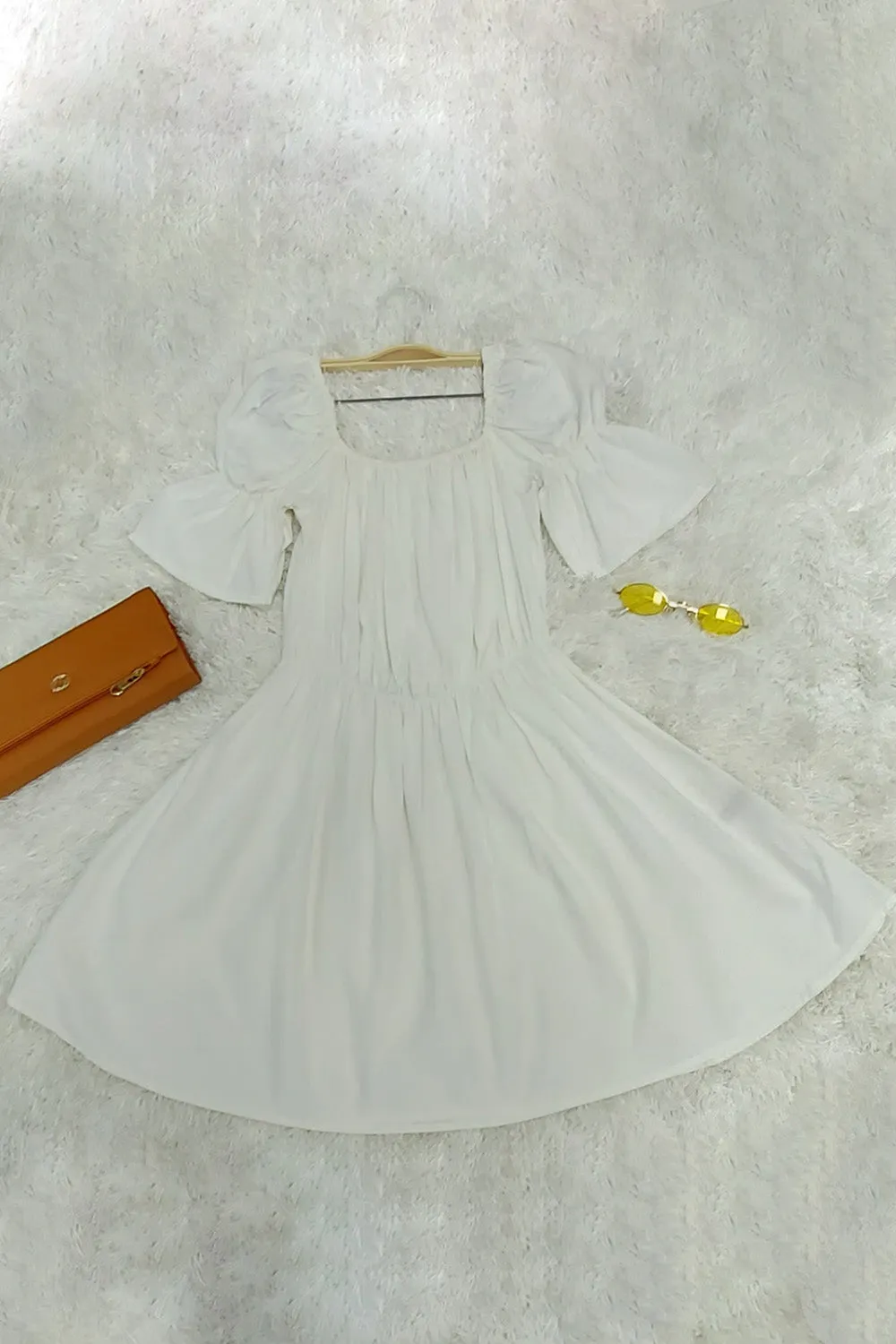 Mini Square Neck Dress