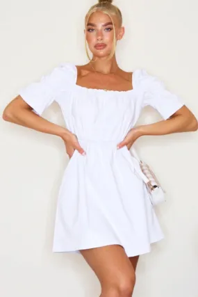 Mini Square Neck Dress