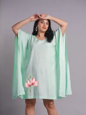 Mint Rayon Kaftan - Appealing