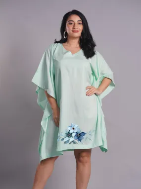 Mint Rayon Kaftan - Selective