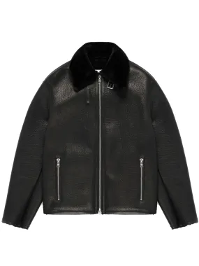 MKI MIYUKI ZOKU Shearling Flight Jacket Black