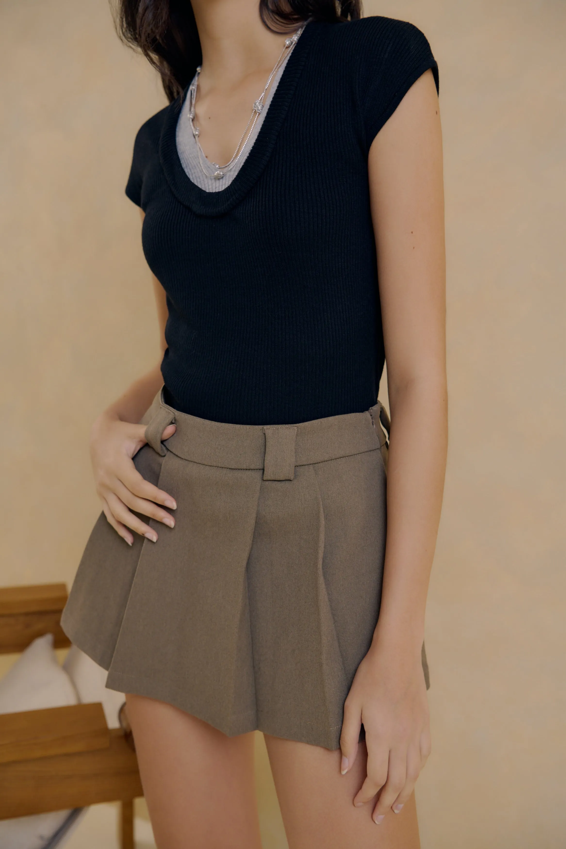 Moonlit Sail Double-Layer Top