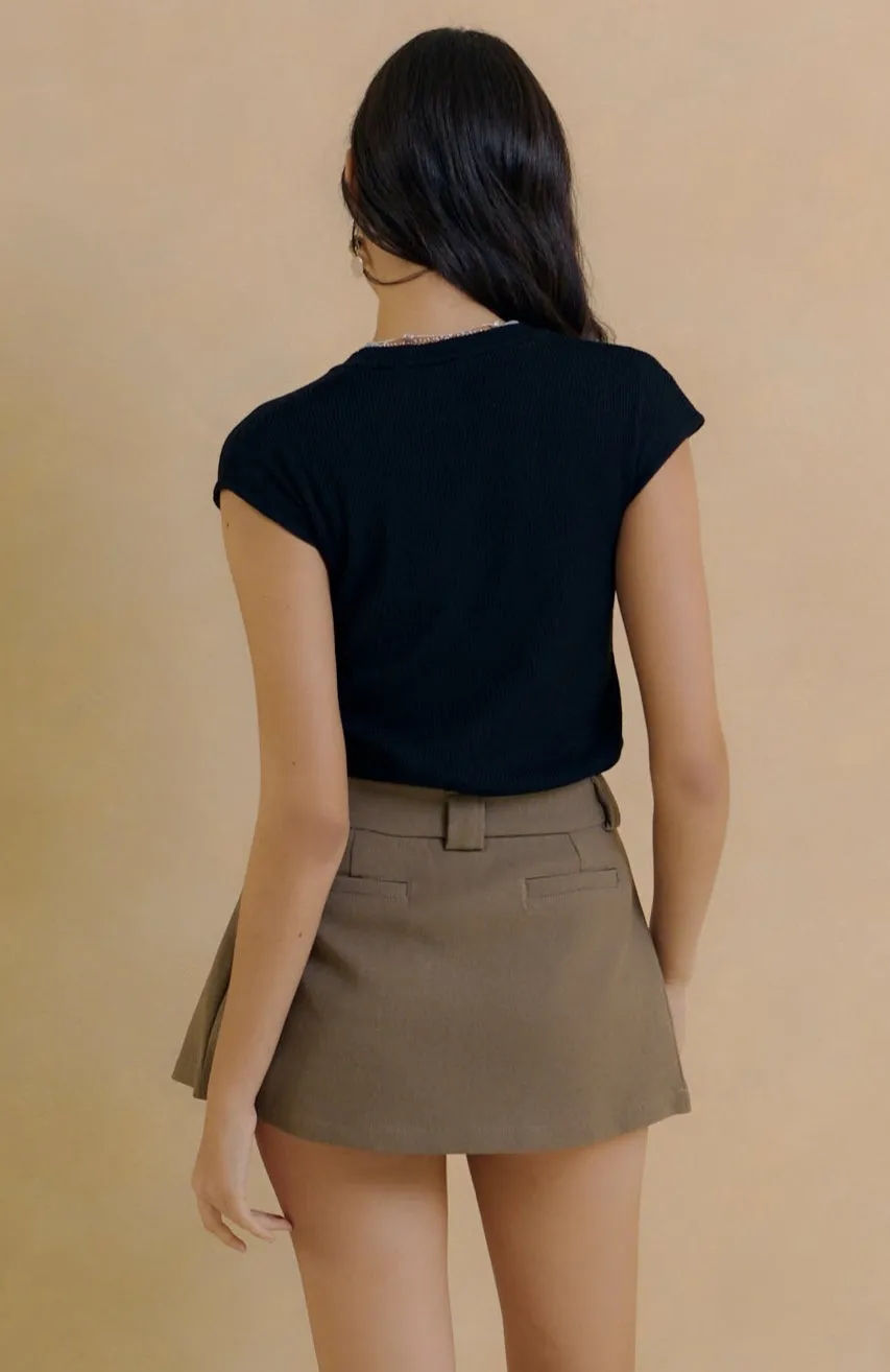 Moonlit Sail Double-Layer Top