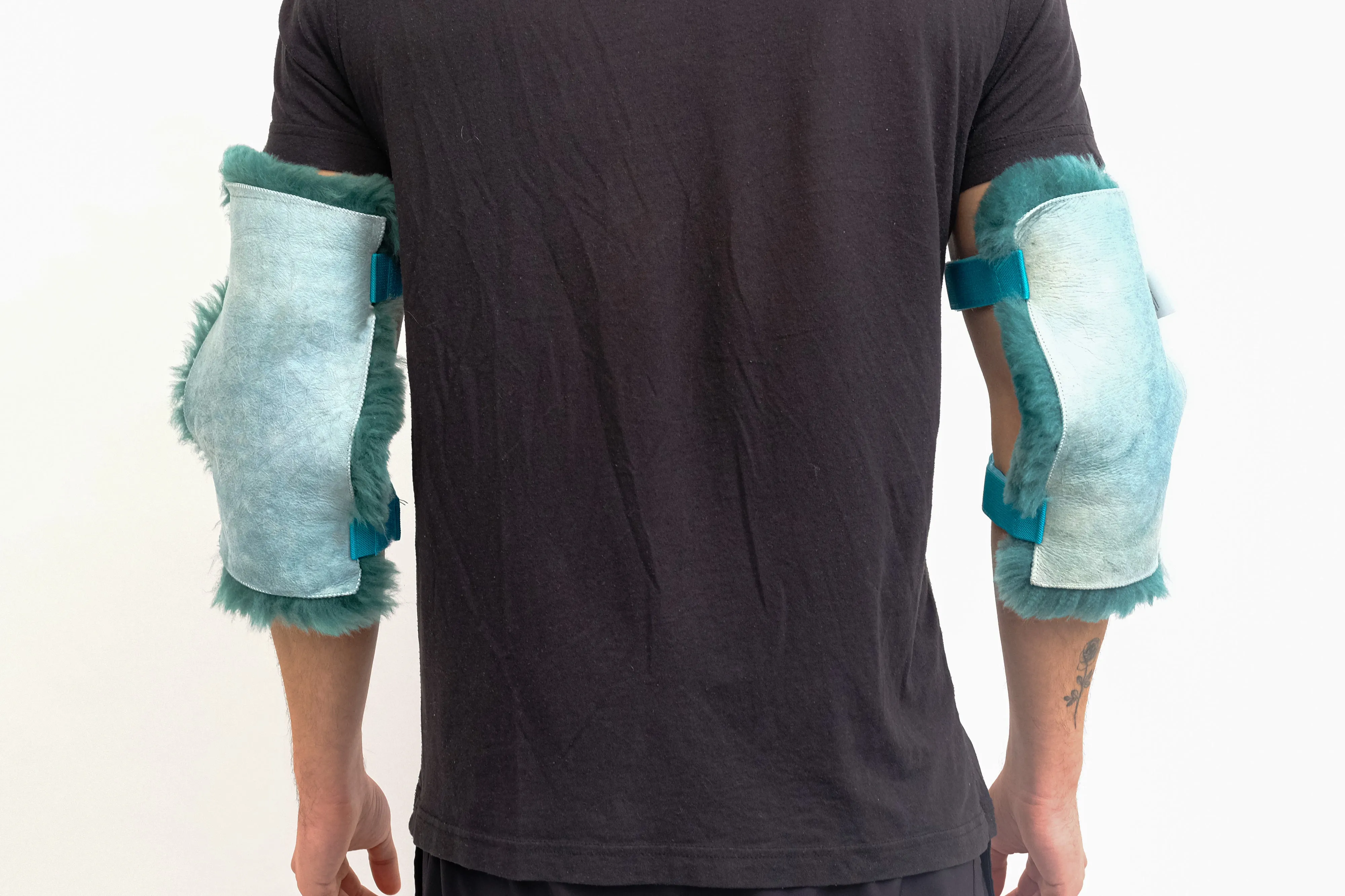 Natural Medical Classic Sheepskin Elbow Protectors-2-Piece