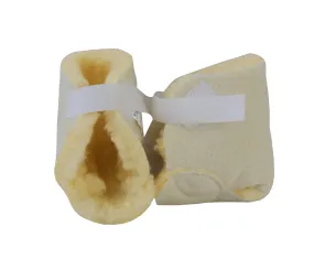 Natural Medical Classic Sheepskin Heel Protectors-2-Piece