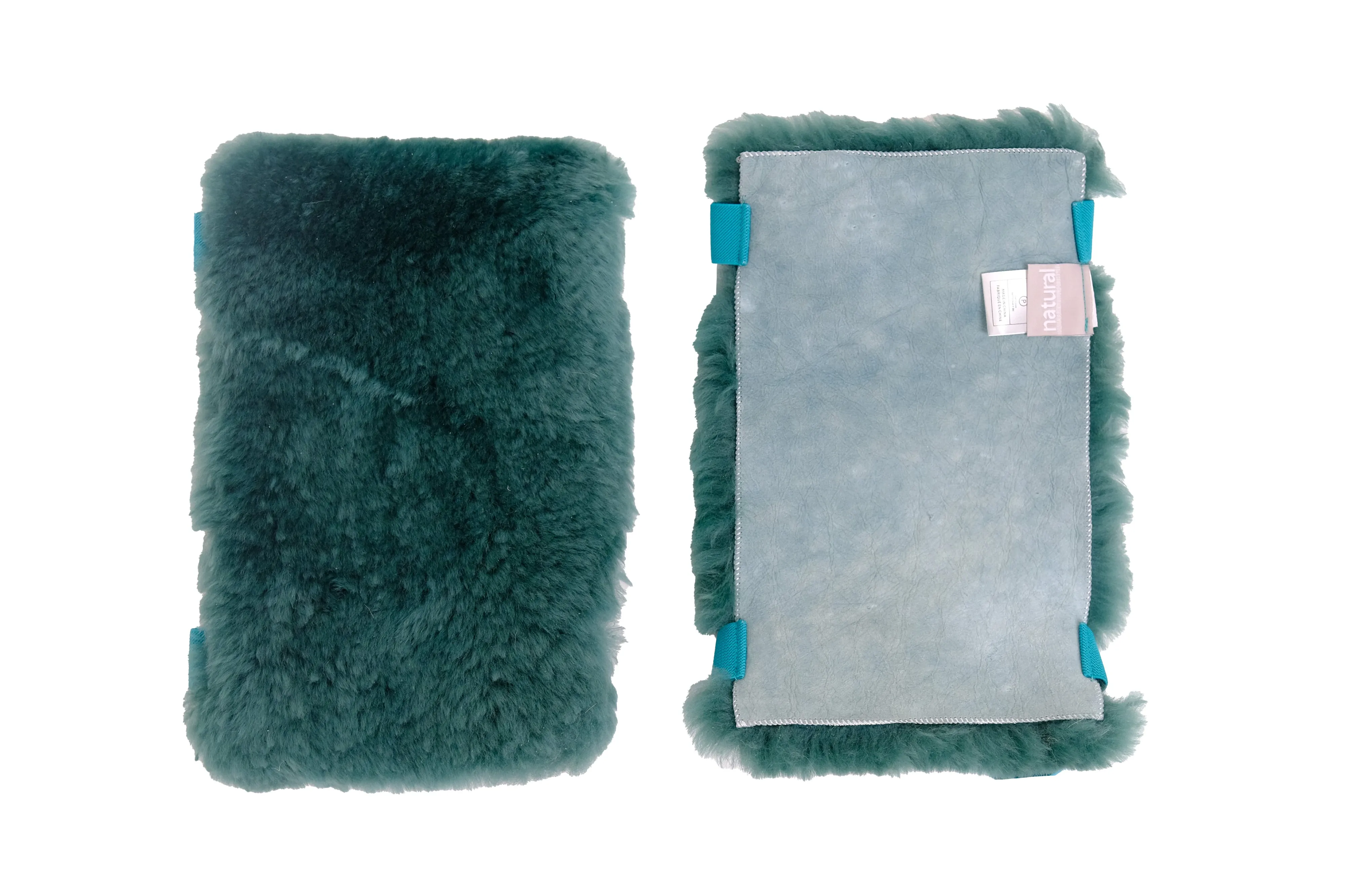 Natural Medical Classic Sheepskin Knee Pads-2-Piece