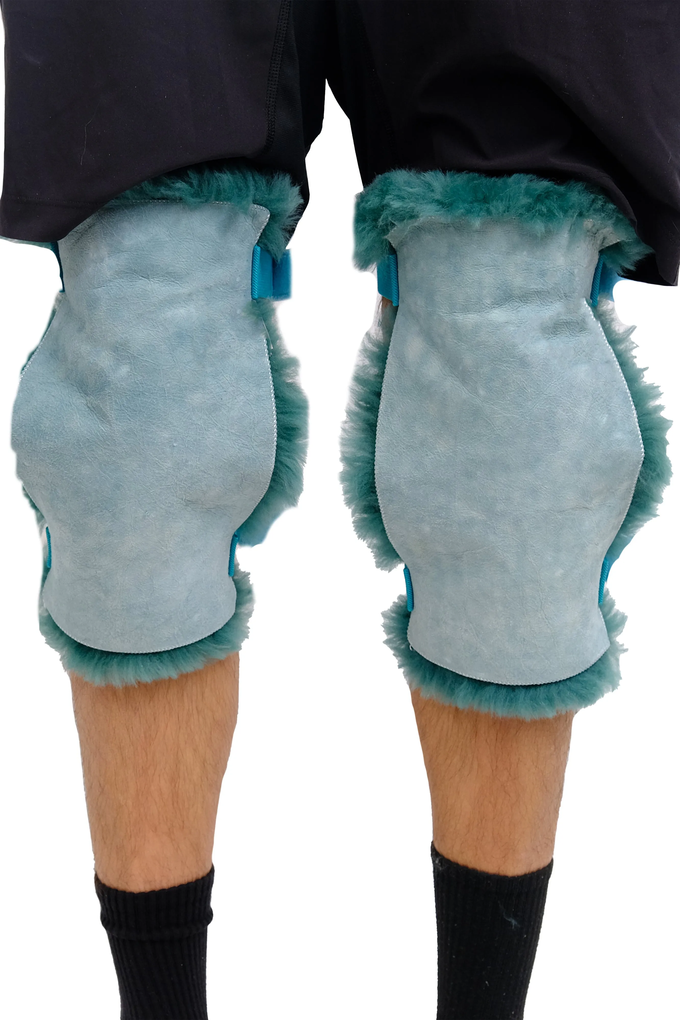 Natural Medical Classic Sheepskin Knee Pads-2-Piece