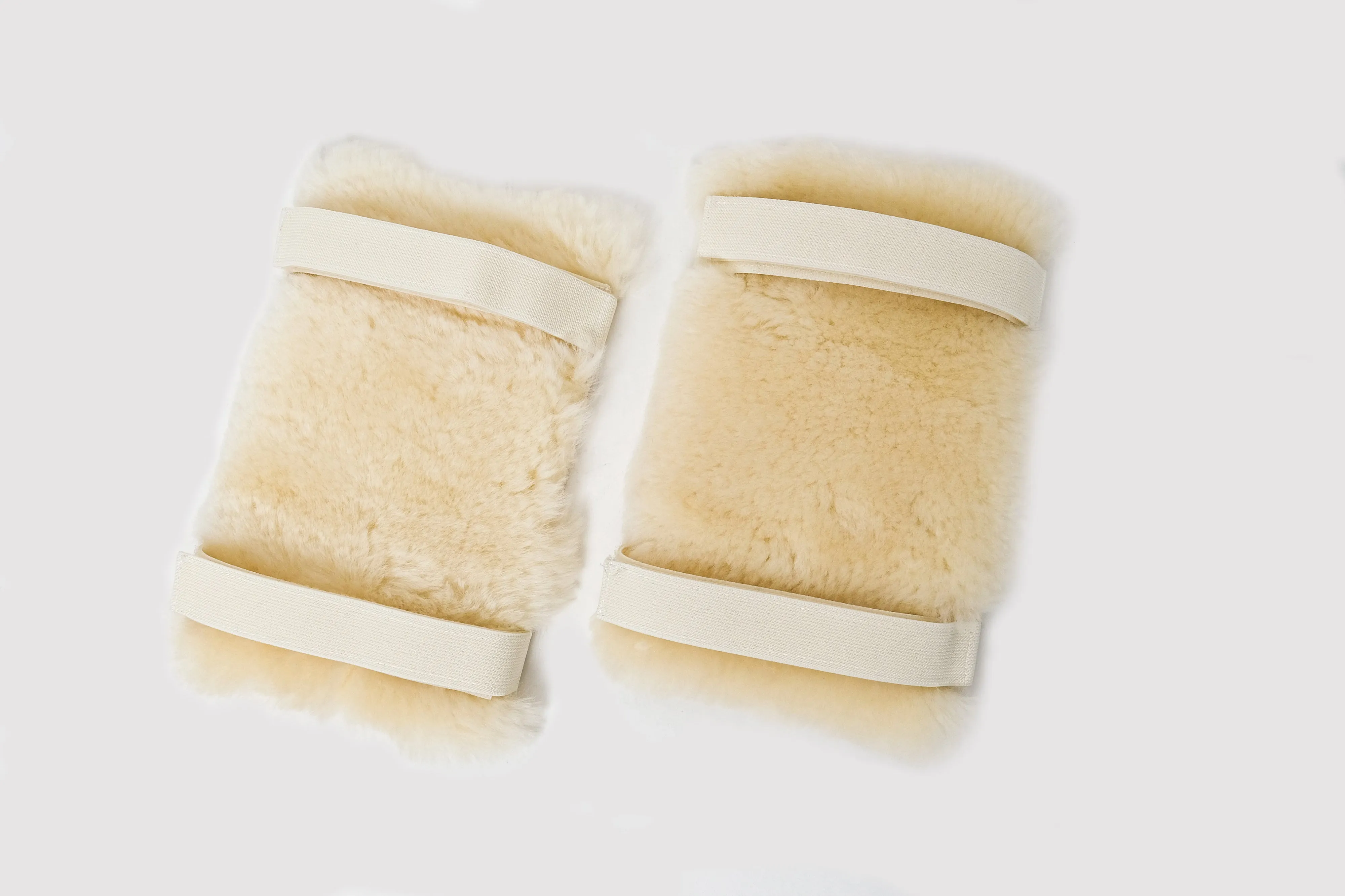 Natural Medical Classic Sheepskin Knee Pads-2-Piece