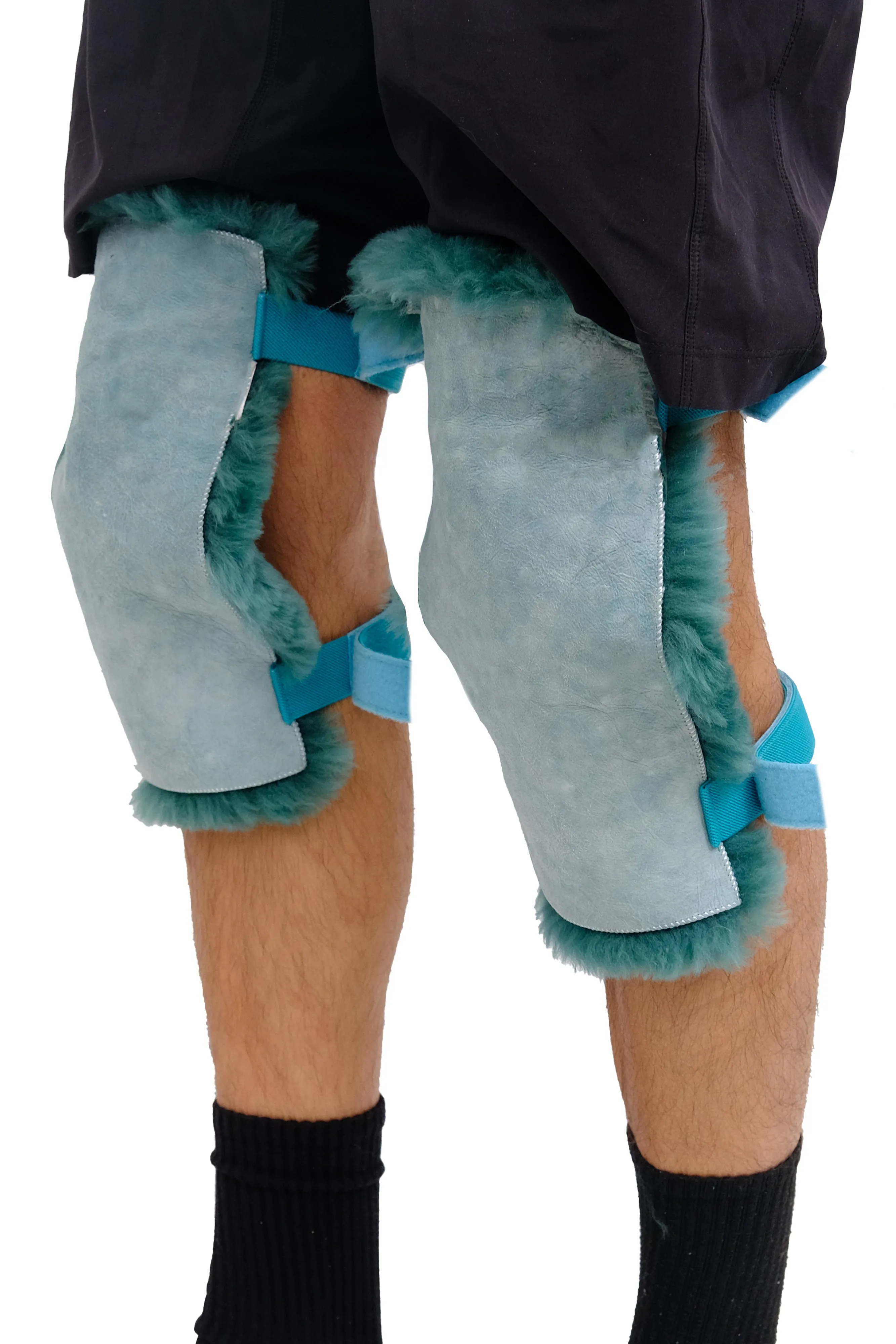 Natural Medical Classic Sheepskin Knee Pads-2-Piece