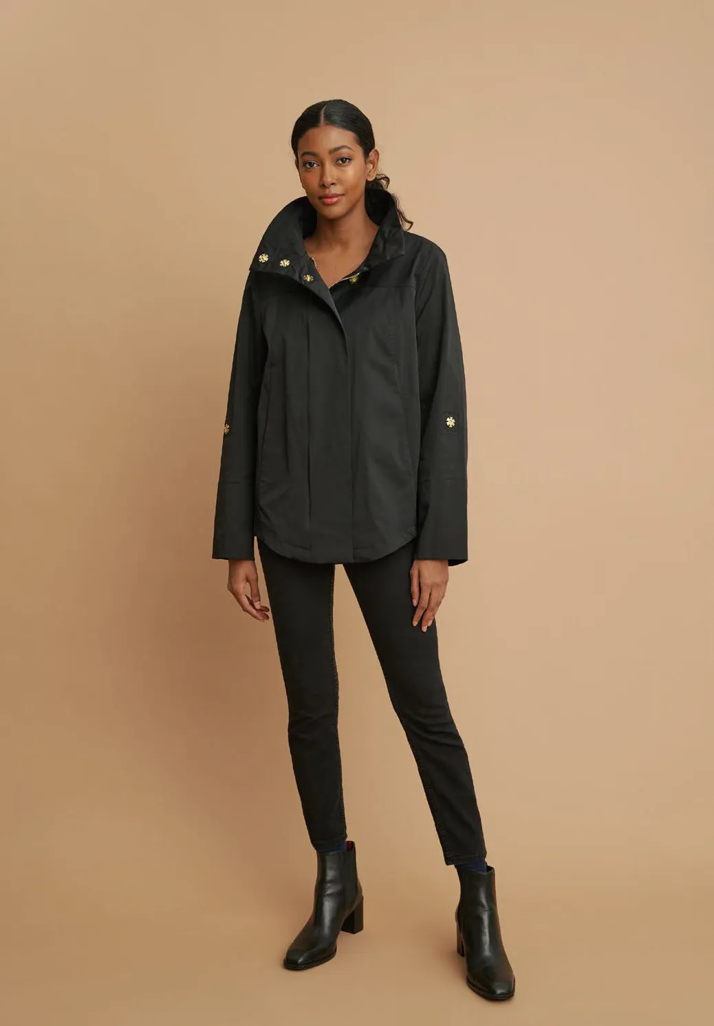 Nikki Jones Spring Jacket - POWDER BLUE