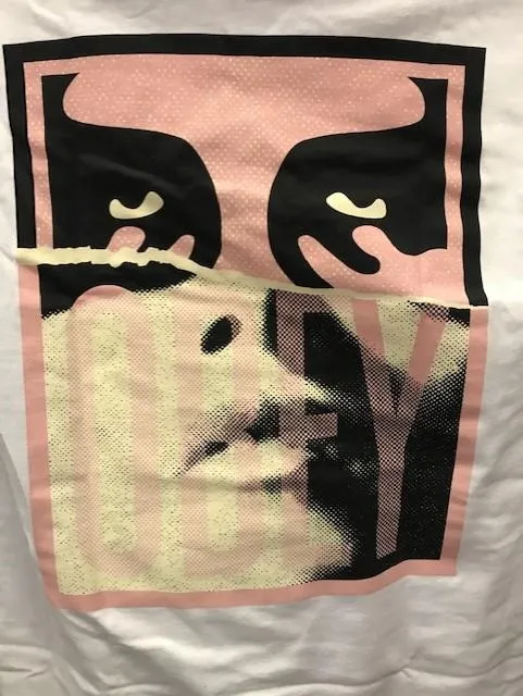 Obey maglietta manica corta da adulti Noire Icon 2 Basic 163082330 bianco