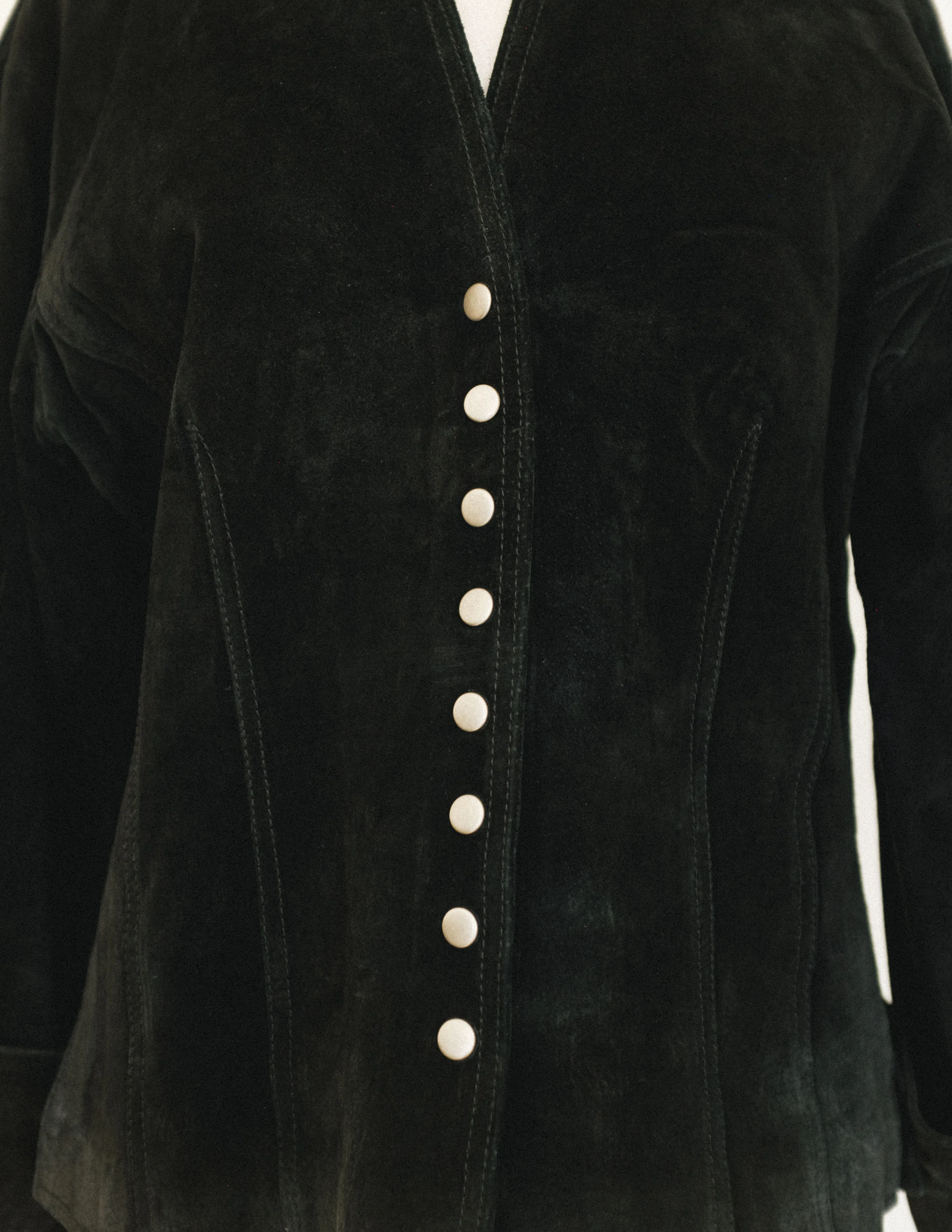 Onyx Suede Jacket