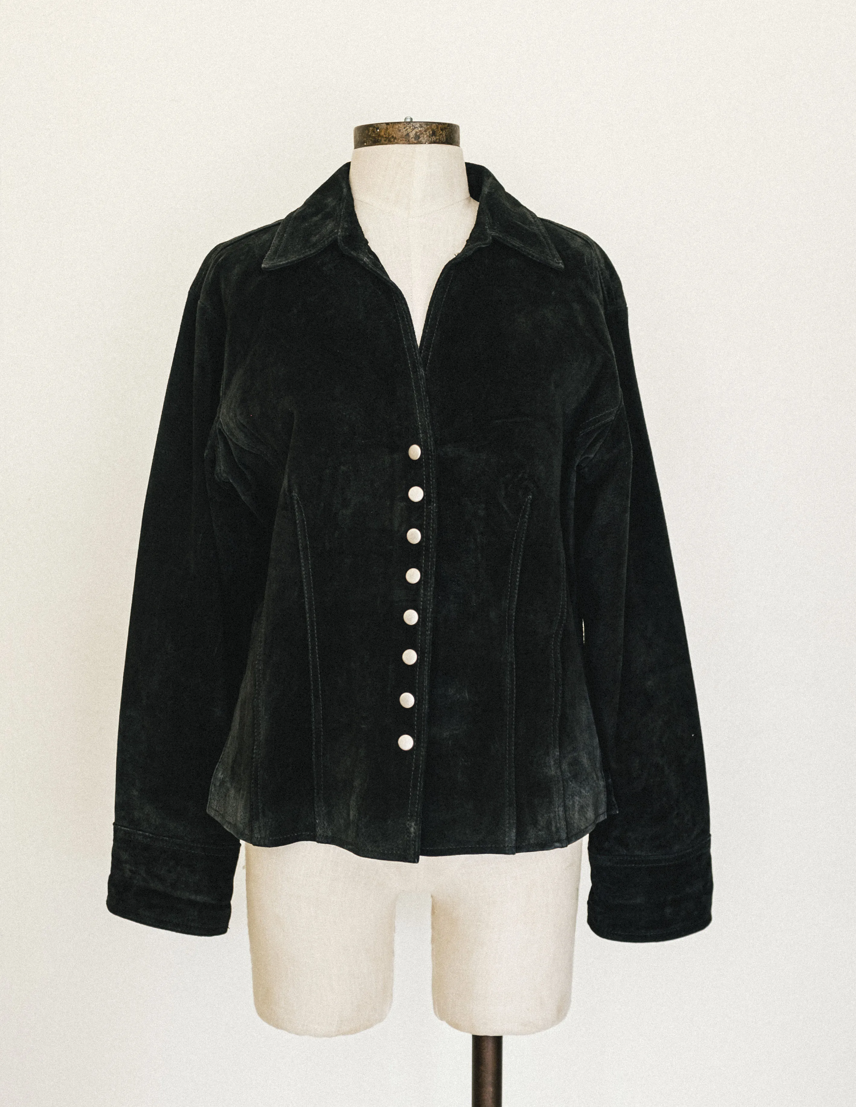 Onyx Suede Jacket