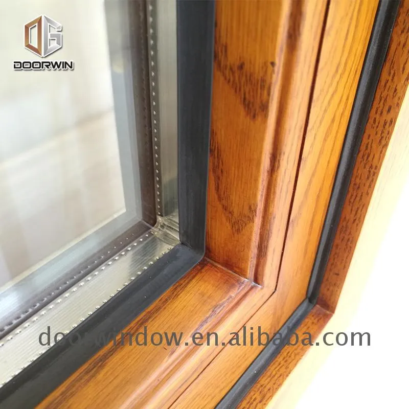Outdoor nfrc american standard casement window made in china insulating glass