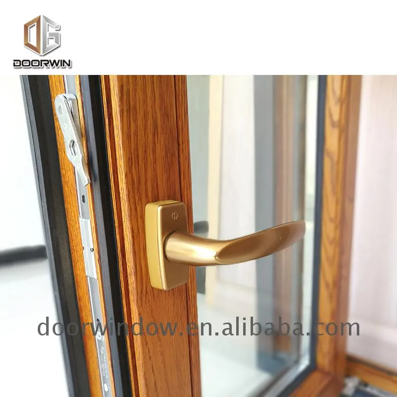 Outdoor nfrc american standard casement window made in china insulating glass
