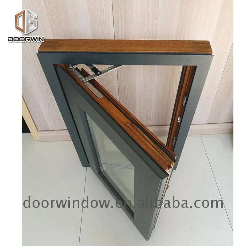 Outdoor nfrc american standard casement window made in china insulating glass